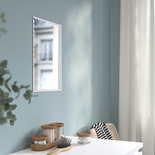 Amazon.co.jp: IKEA イケア ミラー ホワイト 30×40cm m10602133